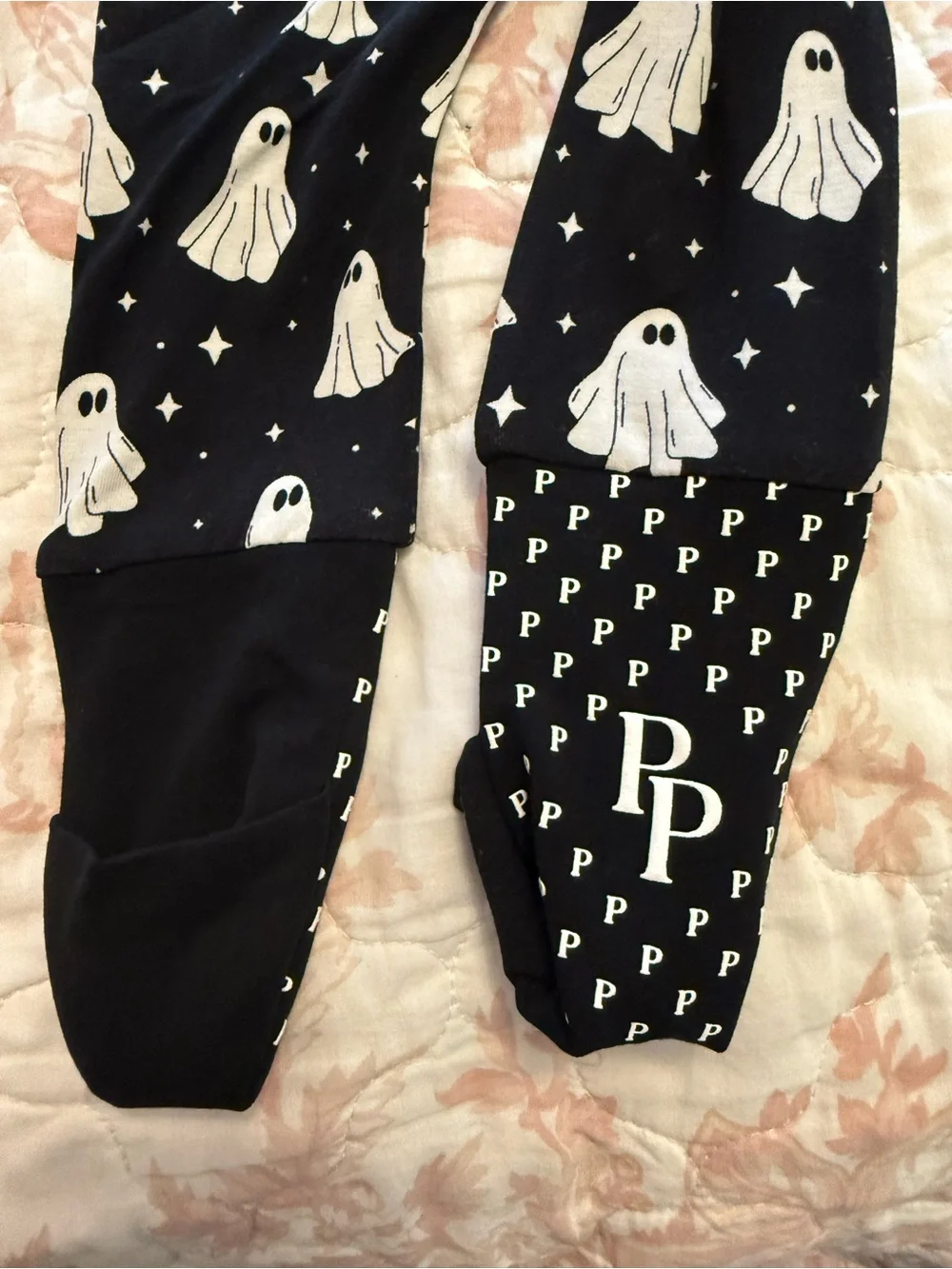 Posh Peanut Convertible One Piece Ghost Print